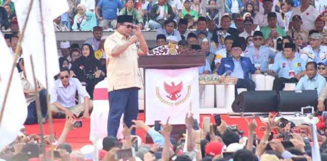 Video Prabowo Janji Bersama Rakyat Viral, Presiden Manusia Merdeka: Selalu Sisakan Ruang Ketidakpercayaan Kepada Politisi