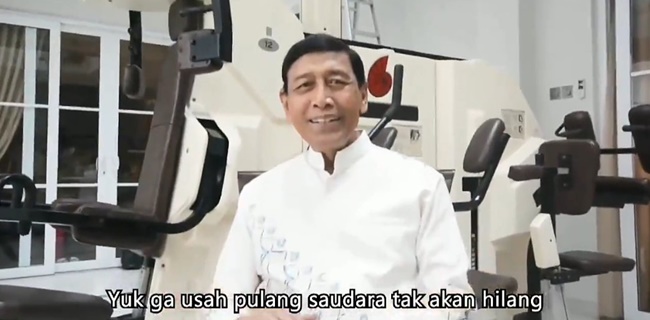 Wiranto Rilis Video Klip "Ga Mudik Ga Papa", Warganet: Nyanyi Saja Enggak Bikin Kenyang Pak<i>!</i>