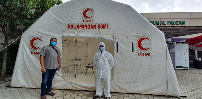 RS Lapangan BSMI Beroperasi, Tahap Awal Melayani Rapid Test Covid-19