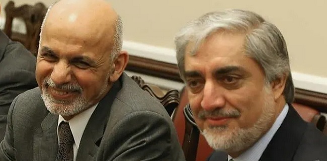 Ditekan AS, Dua Rival Politik Afghanistan Sepakat Teken Perjanjian Bagi-bagi Kekuasaan