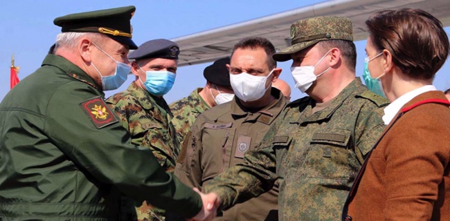 Pasukan Rusia Laporkan Misi Kemanusiaan Covid-19 Telah Berhasil Diselesaikan