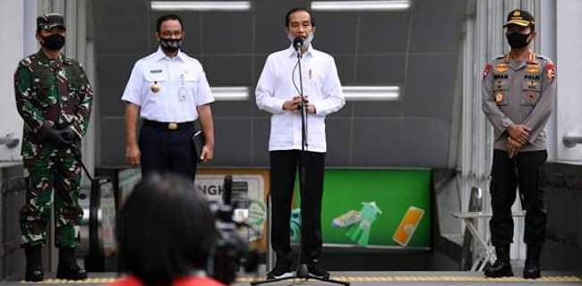 Keakraban Jokowi Dan Anies Baswedan