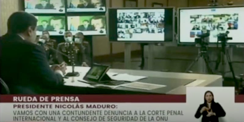 Maduro Tunjukkan Bukti Video Bahwa AS Terlibat Dalam Upaya Melengserkannya