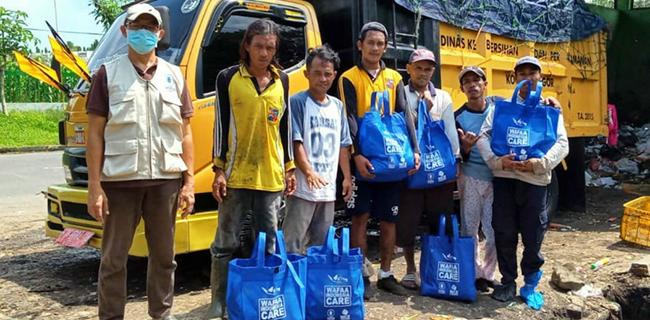 Bantu Warga Terdampak Covid-19, Wafaa Indonesia Bagikan 1000 Paket Bantuan Sosial