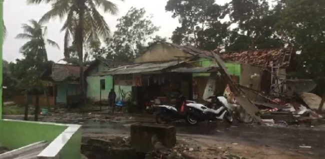 Puting Beliung Hantam Tulang Bawang, 245 Rumah Rusak Dan 2 Orang Meninggal