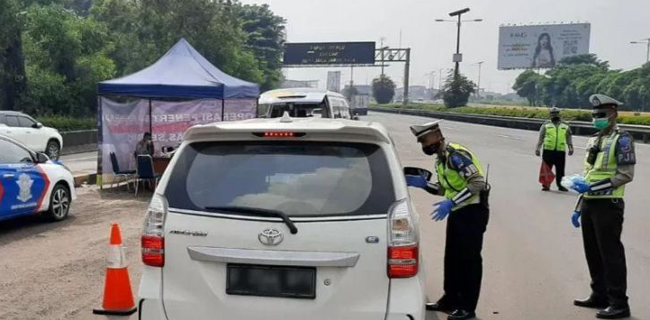 Hari Ke-35 Operasi Ketupat, Polisi Halau 9.386 Kendaraan Yang Mau Masuk Jakarta