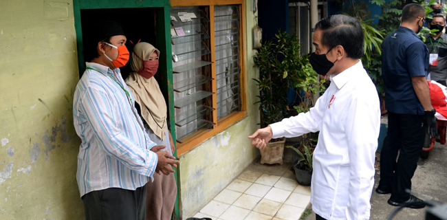 Jokowi Berharap Penyaluran Bansos Lebih Cepat Dan Lancar