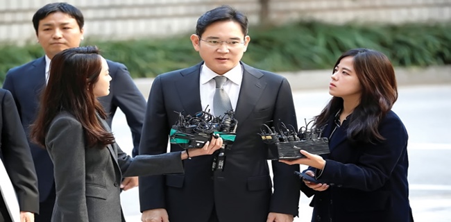 Pewaris Samsung Minta Maaf Soal Skandal Suap