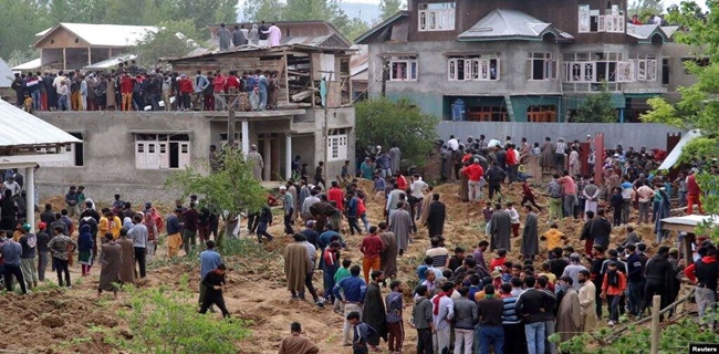 Kemenangan India, Militer Berhasil Tembak Mati Komandan Hizbul Mujahidin Di Kashmir