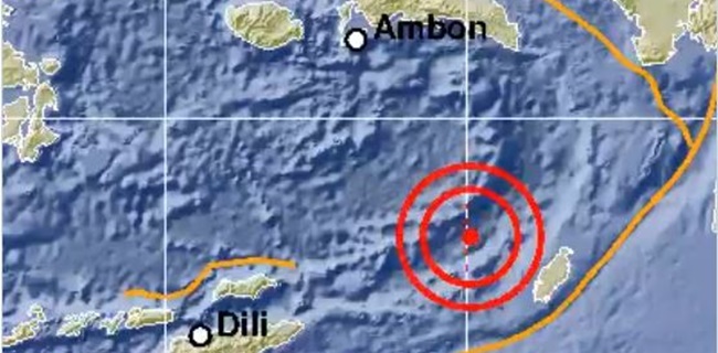 Maluku Diguncang Gempa 7,8 SR