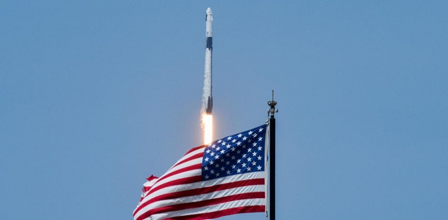 Misi Peluncuran NASA Berhasil, Astronot: SpaceX, Kita Meluncur