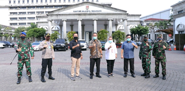 Kebijakan PKM Kota Semarang Turunkan Grafik Covid-19 Hingga Setengahnya