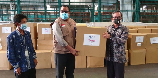 Donasikan 300.000 Masker Medis, Taiwan Berharap Bisa Bekerja Sama Dengan Indonesia Tangani Pandemik Covid-19