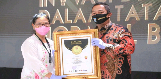 Ajukan Konsep Inovasi Di Masa Normal Baru, Pemkot Semarang Raih Penghargaan Kemendagri