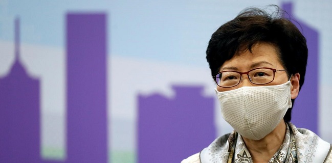 Carrie Lam: Siapa Pun Yang Menentang UU Keamanan Nasional Menjadi Musuh Rakyat Hong Kong