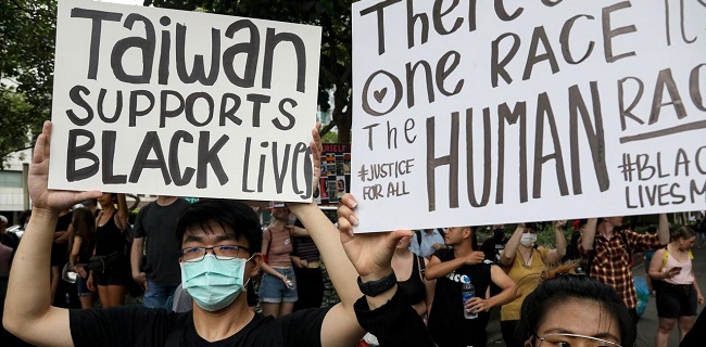 Protes Anti-Rasisme Di Taiwan Dijadikan Momen Penduduk Asli Buka Suara
