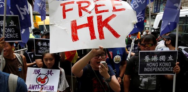 Senat AS Loloskan RUU Sanksi China Atas UU Keamanan Nasional Hong Kong