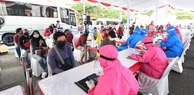 Lagi, BIN Temukan 187 Orang Reaktif Covid-19 Saat Gelar Rapid Test Di Surabaya