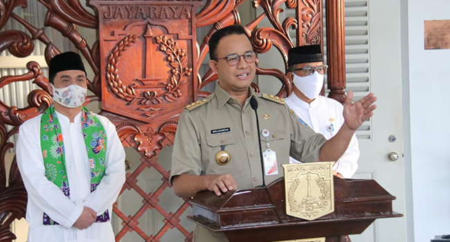 Gubernur Anies Baswedan Umumkan Nasib PSBB Jakarta Besok Sore