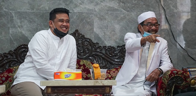 Silaturahmi Bobby Nasution Ke Ponpes Al-Kautsar Al-Akbar Disambut Hangat Para Ulama