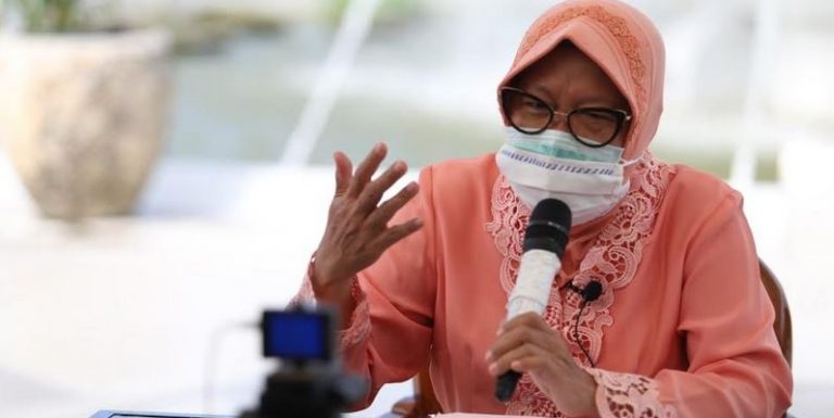 Risma Sebut Warga Surabaya Telah Amalkan Pancasila Selama Pandemik Covid-19