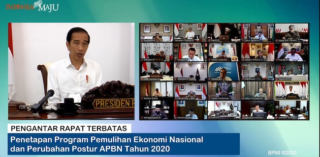Cegah Laju Ekonomi Minus, Jokowi Minta PMN BUMN Segera Dieksekusi