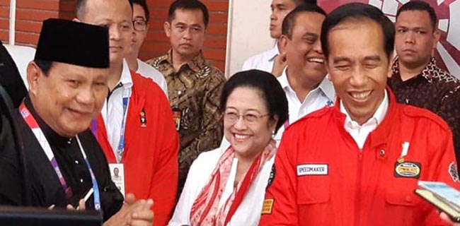 Isu Kudeta Berlebihan, Jokowi Kuat Disokong Megawati Dan Prabowo