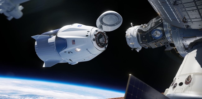 Sejarah Baru SpaceX Perusahaan Swasta Pertama Yang Membawa Dua Astronot NASA Ke Stasiun Luar Angkasa