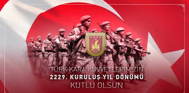 Angkatan Darat Turki Rayakan Hari Jadi Ke-2.229, Menhan: Kami Jadi Sumber Kebanggaan Negara