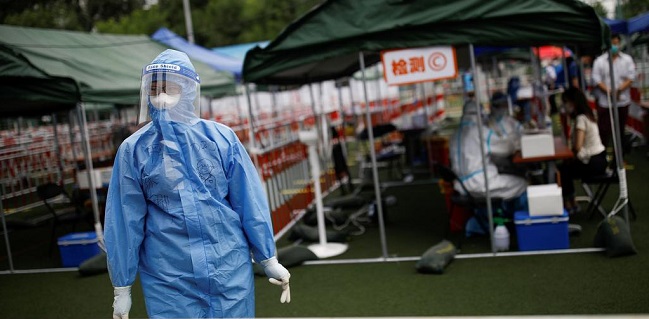 Infeksi Meningkat, China <i>Lockdown</i> Kota Anxin Dekat Beijing