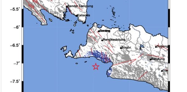 Hanya Selang Satu Jam, Bengkulu dan Banten Diguncang Gempa Magnitudo 4
