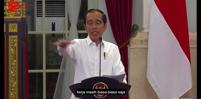 Alasan Video Presiden Jokowi Marah Baru Diunggah 10 Hari Kemudian