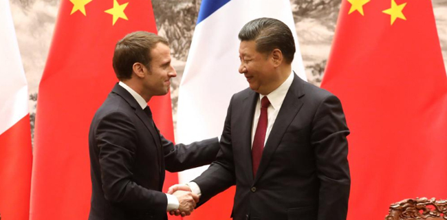 Via Telepon, Presiden Macron Minta Xi Jinping Kembali Ke Prinsip 'Satu Negara, Dua Sistem'
