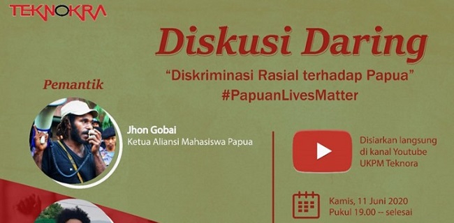 Gelar Diskusi Soal Papua, Teknokra Unila Dapat Ancaman Orang Tak Dikenal