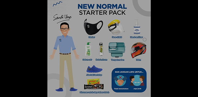 New Normal Starter Pack Ala Sandiaga Uno