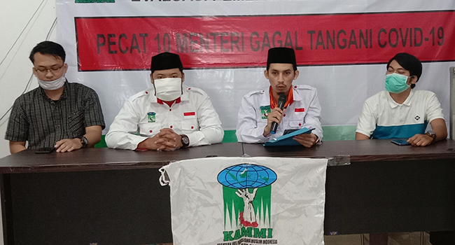 PP KAMMI Desak Presiden Jokowi Pecat Menteri Dengan Kinerja Buruk Di Pandemik Covid-19