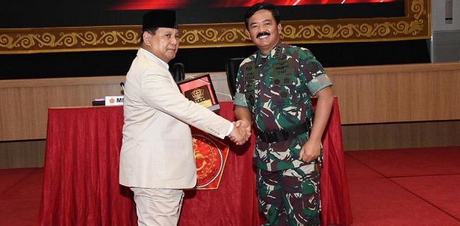 Kunjungi Markas 3 Matra, Prabowo Dinilai Coba Redam Persaingan Calon Panglima TNI