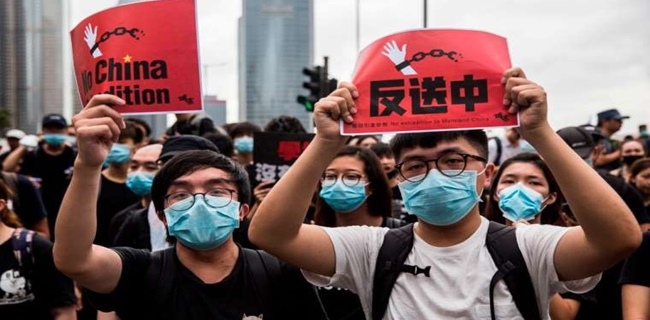 Empat Mahasiswa Hong Kong Ditangkap Karena Hasutan Pemisahan Wilayah