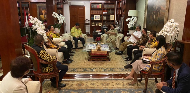 Pertemuan Prabowo-Airlangga: Menjaga Stabilitas Politik Lewat Silaturahmi, Ujungnya Pemerintah Solid