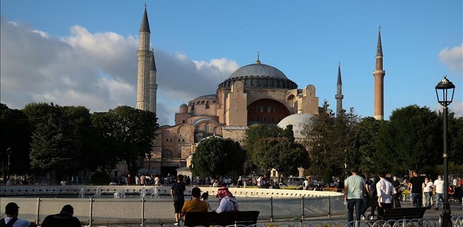 Muslim Afrika Selatan Puji Erdogan Yang Sudah Kembalikan Fungsi Hagia Sophia Jadi Masjid