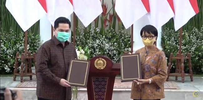 Ikuti Pesan <i>Extraordinary</i> Jokowi, MoU Kemlu-Kementerian BUMN Disiapkan Hanya Satu Minggu