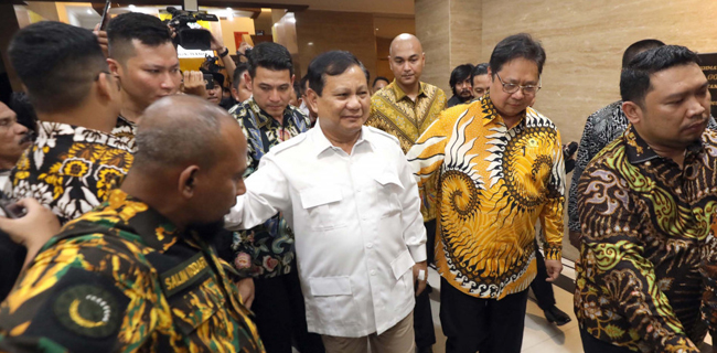 Pertemuan Prabowo-Airlangga, Satu Sisi Menarik, Sisi Lain Biasa Saja