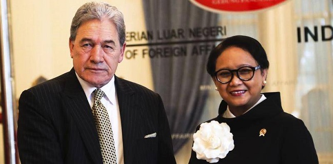 Bertemu Menlu Selandia Baru, Retno Marsudi Harap Bisa Segera Implementasikan Kerja Sama Senilai Rp 59 M