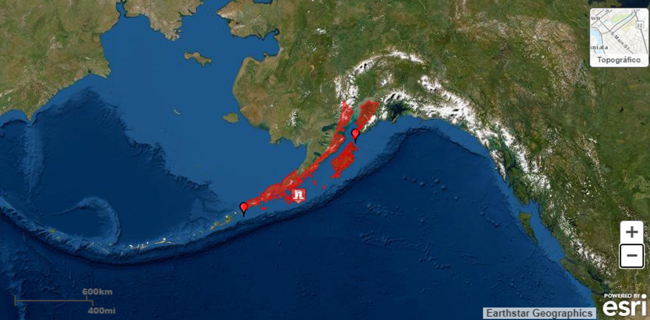 Alaska Diguncang Gempa Bumi 7,8 Skala Richter