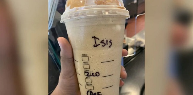 Gelasnya Ditulisi 'ISIS', Muslimah AS Tuntut Karyawan Starbucks Atas Diskriminasi