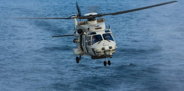 Helikopter Militer Belanda Jatuh Di Laut Karibia, Dua Tentara Tewas