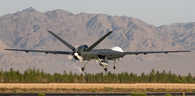 Perkuat Sistem Pertahanan Laut, China Lakukan Uji Terbang Pertama Pesawat Tanpa Awak CH-5 Versi Maritim