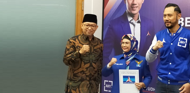 Nur Azizah Dipasangkan Dengan Ruhamaben, Demokrat-PKS Resmi Berkoalisi Di Pilkada Tangsel
