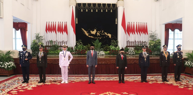 Presiden Minta Praja TNI-Polri Belajar Dan Ikut Selesaikan Krisis Covid-19
