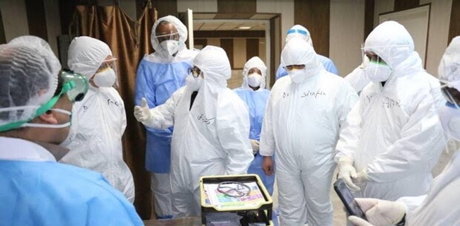 Iran Kehilangan 138 Tenaga Kesehatan Selama Pandemik Covid-19